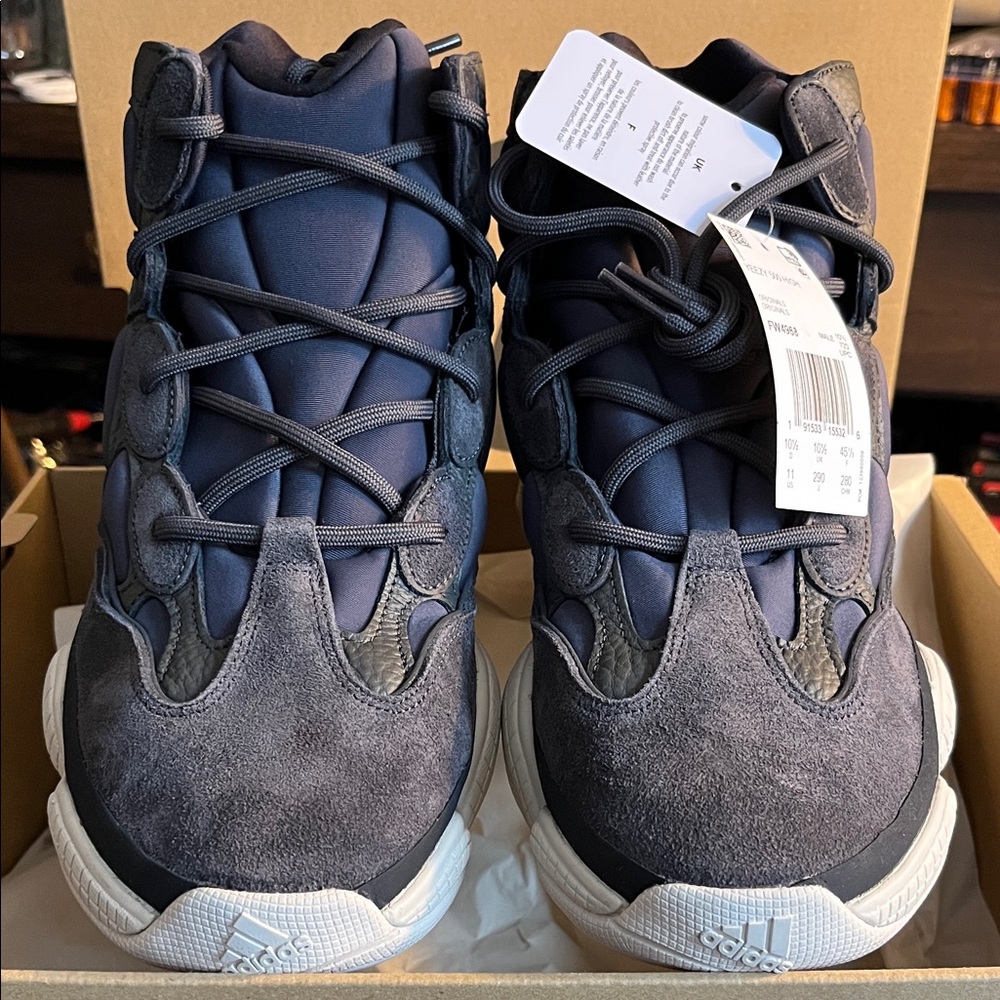 Yeezy Adidas 500 High Slate Sneakers FW4968 Size 11 NWT & NIB